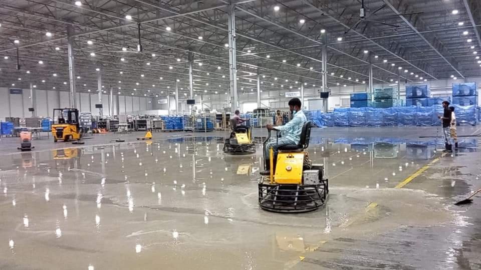 Concrete Floor Densification and Polishing